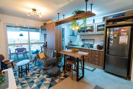 Sala de apartamento à venda com 2 quartos, 68m² em Jardim Prudência, São Paulo