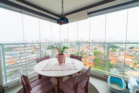 Sacada da Sala de apartamento à venda com 2 quartos, 68m² em Jardim Prudência, São Paulo