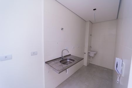 Apartamento à venda com 34m², 2 quartos e sem vaga Apartamento à venda com 34m², 2 quartos e sem vagaCozinha e Área de Serviço
