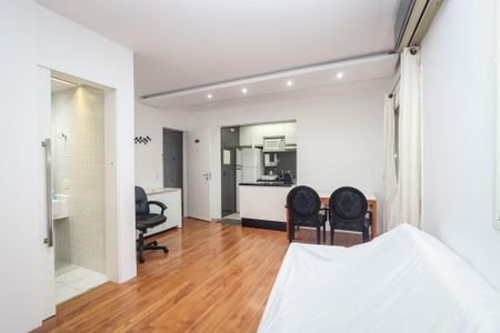 Sala de apartamento à venda com 1 quarto, 45m² em Jardim Paulista, São Paulo