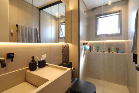 Apartamento à venda com 112m², 3 quartos e 2 vagasBanheiro 2 da Suíte 2