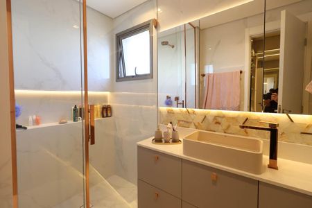 Apartamento à venda com 112m², 3 quartos e 2 vagasBanheiro da Suíte 2