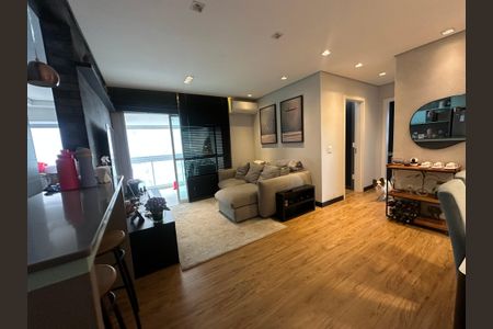 Sala de apartamento à venda com 2 quartos, 78m² em Empresarial 18 do Forte, Barueri