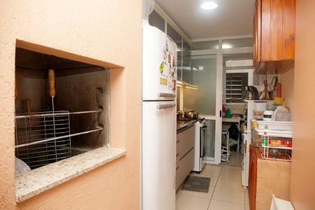 Apartamento à venda com 87m², 3 quartos e 2 vagasCozinha - Detalhe Churrasqueira