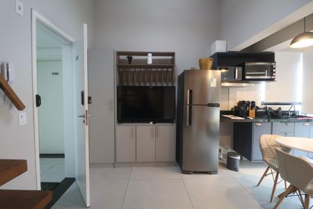 Apartamento para alugar com 30m², 1 quarto e 1 vaga Apartamento para alugar com 30m², 1 quarto e 1 vagaSala