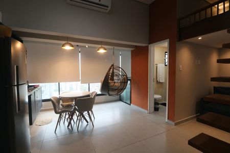 Apartamento para alugar com 30m², 1 quarto e 1 vaga Apartamento para alugar com 30m², 1 quarto e 1 vagaSala