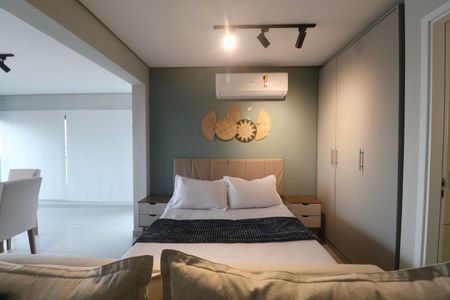 Quarto de apartamento para alugar com 1 quarto, 48m² em Parque Enseada, Guarujá