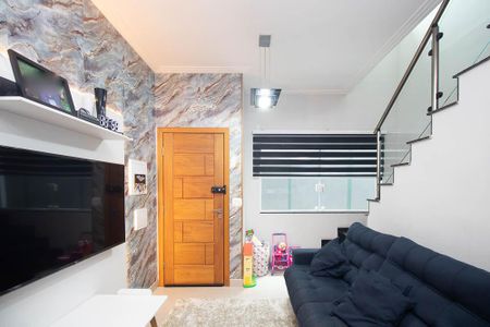 Sala de casa de condomínio para alugar com 2 quartos, 53m² em Vila Gustavo, São Paulo