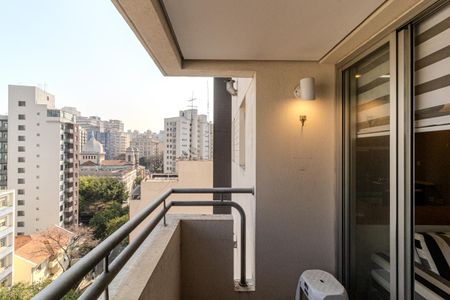 Varanda de apartamento para alugar com 1 quarto, 45m² em Consolação, São Paulo