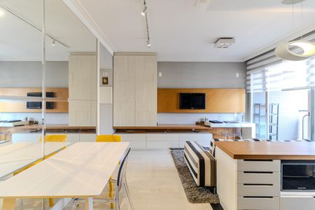 Sala de apartamento para alugar com 1 quarto, 45m² em Consolação, São Paulo