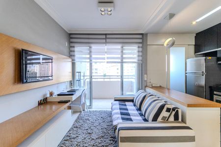 Sala de apartamento para alugar com 1 quarto, 45m² em Consolação, São Paulo