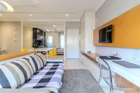 Sala de apartamento para alugar com 1 quarto, 45m² em Consolação, São Paulo