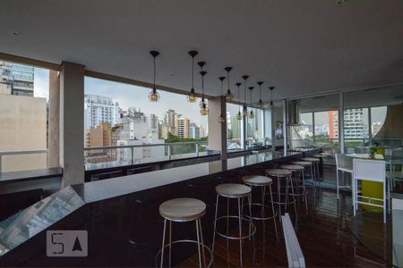 Studio para alugar com 21m², 1 quarto e 1 vaga Studio para alugar com 21m², 1 quarto e 1 vagaÁrea comum - Salão de festas