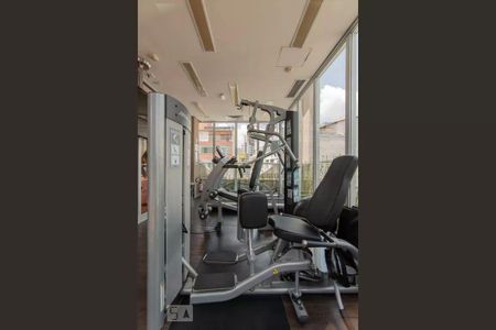 Studio para alugar com 21m², 1 quarto e 1 vaga Studio para alugar com 21m², 1 quarto e 1 vagaÁrea comum - Academia