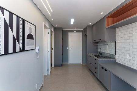 Sala de apartamento à venda com 1 quarto, 28m² em Vila Romana, São Paulo
