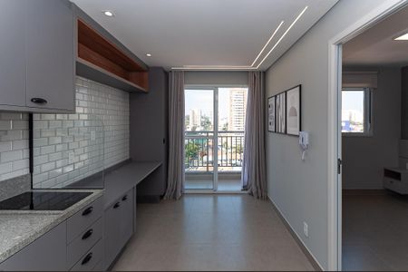 Sala de apartamento à venda com 1 quarto, 28m² em Vila Romana, São Paulo