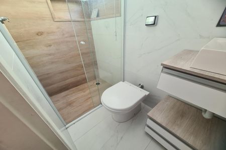 Banheiro de casa para alugar com 2 quartos, 55m² em Cidade São Mateus, São Paulo