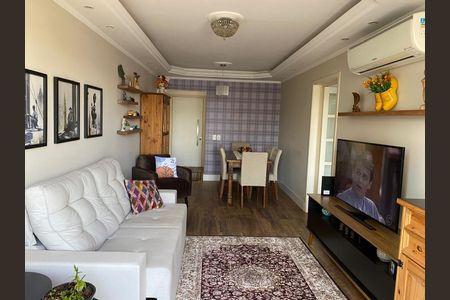 Sala de apartamento à venda com 2 quartos, 73m² em Farroupilha, Porto Alegre