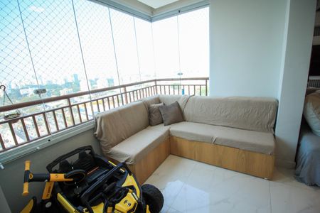 Varanda da Sala de apartamento para alugar com 2 quartos, 68m² em Mooca, São Paulo