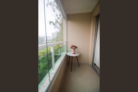 Varanda da Sala de apartamento para alugar com 3 quartos, 69m² em Vila Andrade, São Paulo
