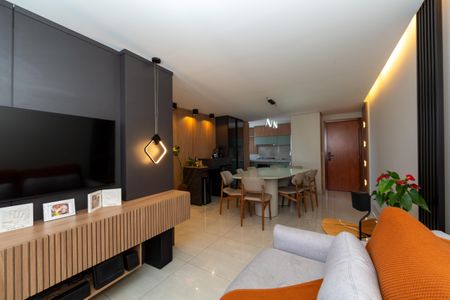 Sala de apartamento à venda com 3 quartos, 71m² em Padre Eustáquio, Belo Horizonte