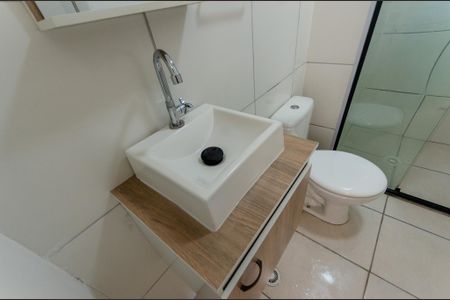 Apartamento para alugar com 34m², 2 quartos e sem vagaBanheiro