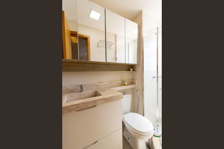 Apartamento para alugar com 62m², 2 quartos e 1 vagaBanheiro da Suíte