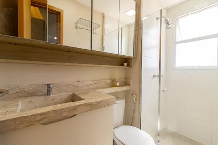 Apartamento para alugar com 62m², 2 quartos e 1 vagaBanheiro da Suíte