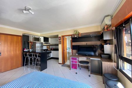 Sala/Quarto de apartamento para alugar com 1 quarto, 38m² em Vila Nova, Novo Hamburgo