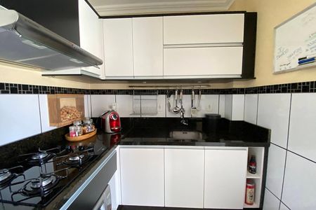 Cozinha de apartamento para alugar com 1 quarto, 38m² em Vila Nova, Novo Hamburgo