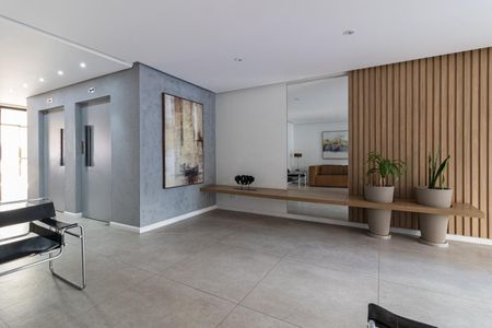 Apartamento à venda com 45m², 1 quarto e 1 vaga Apartamento à venda com 45m², 1 quarto e 1 vagaHall social