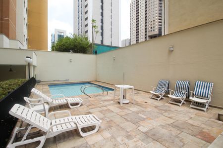 Área comum - Piscina de apartamento à venda com 1 quarto, 45m² em Itaim Bibi, São Paulo