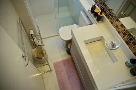 Apartamento à venda com 116m², 3 quartos e 2 vagasBanheiro da Suíte 1