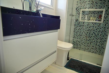 Apartamento à venda com 116m², 3 quartos e 2 vagasBanheiro da Suíte 2