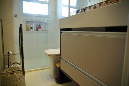 Apartamento à venda com 116m², 3 quartos e 2 vagasBanheiro da Suíte 1