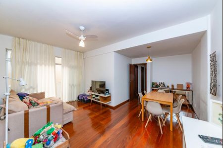 Sala de apartamento à venda com 3 quartos, 137m² em Buritis, Belo Horizonte