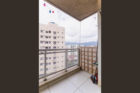 Varanda da Sala de apartamento à venda com 2 quartos, 55m² em Todos Os Santos, Rio de Janeiro