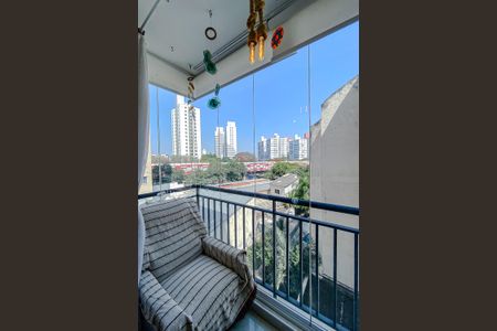 Varanda da Sala de apartamento para alugar com 1 quarto, 31m² em Brás, São Paulo