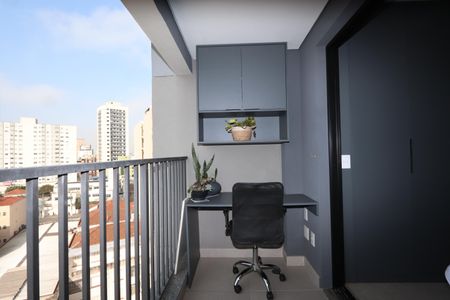 Studio para alugar com 23m², 1 quarto e sem vagaVaranda
