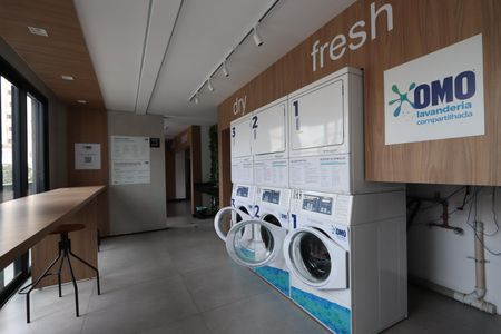 Studio para alugar com 23m², 1 quarto e sem vagaÁrea Comum - Lavanderia Coletiva