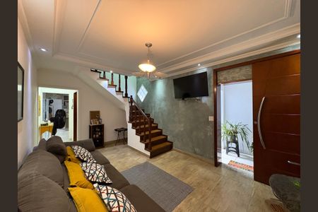 Sala de casa à venda com 3 quartos, 185m² em Vila Curuçá, Santo André