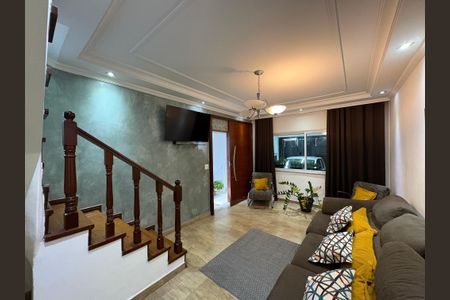 Sala de casa à venda com 3 quartos, 185m² em Vila Curuçá, Santo André