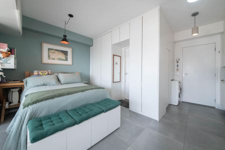 Studio à venda com 38m², 1 quarto e 2 vagasSala/Quarto