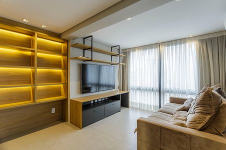 Sala de apartamento à venda com 3 quartos, 115m² em Vila Olímpia, São Paulo