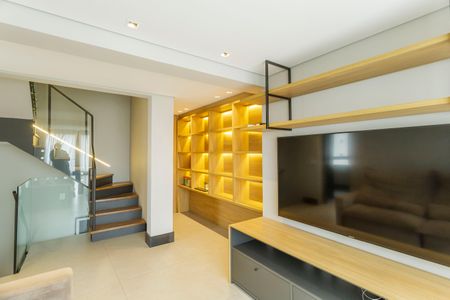 Sala de apartamento à venda com 3 quartos, 115m² em Vila Olímpia, São Paulo