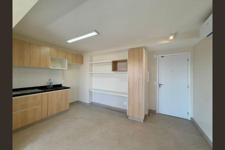 Sala/Cozinha de apartamento para alugar com 2 quartos, 52m² em Cidade Monções, São Paulo