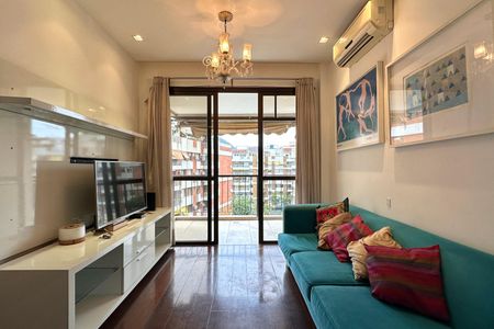 Sala de apartamento à venda com 2 quartos, 72m² em Jardim Botânico, Rio de Janeiro