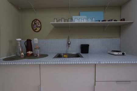 Studio à venda com 37m², 1 quarto e sem vagaCozinha