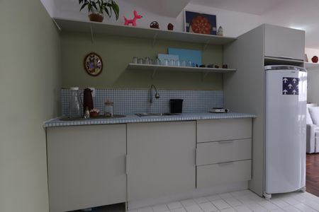 Studio à venda com 37m², 1 quarto e sem vagaCozinha