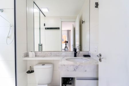 Apartamento para alugar com 29m², 1 quarto e sem vagaBanheiro da Suíte